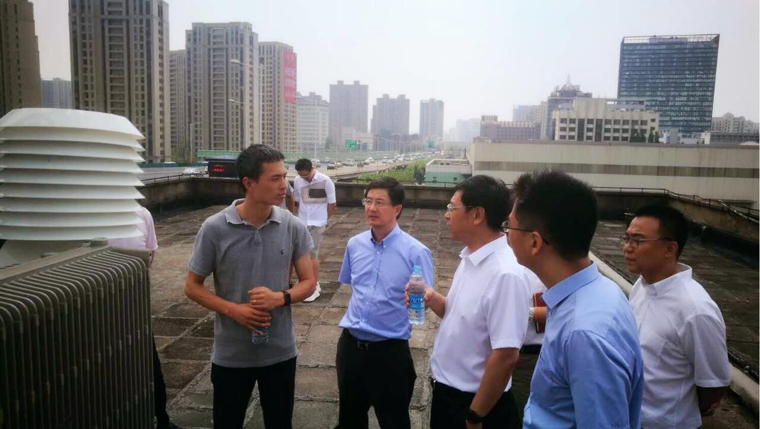 中国铁塔集团领导赴纵行/上海铁塔物联专网项目调研指导